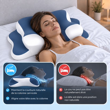 Oreiller Cervical Premium à Mémoire de Forme