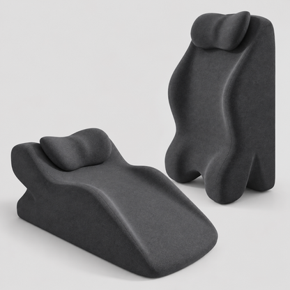 Oreiller Incliné Ergonomique à Mémoire de Forme